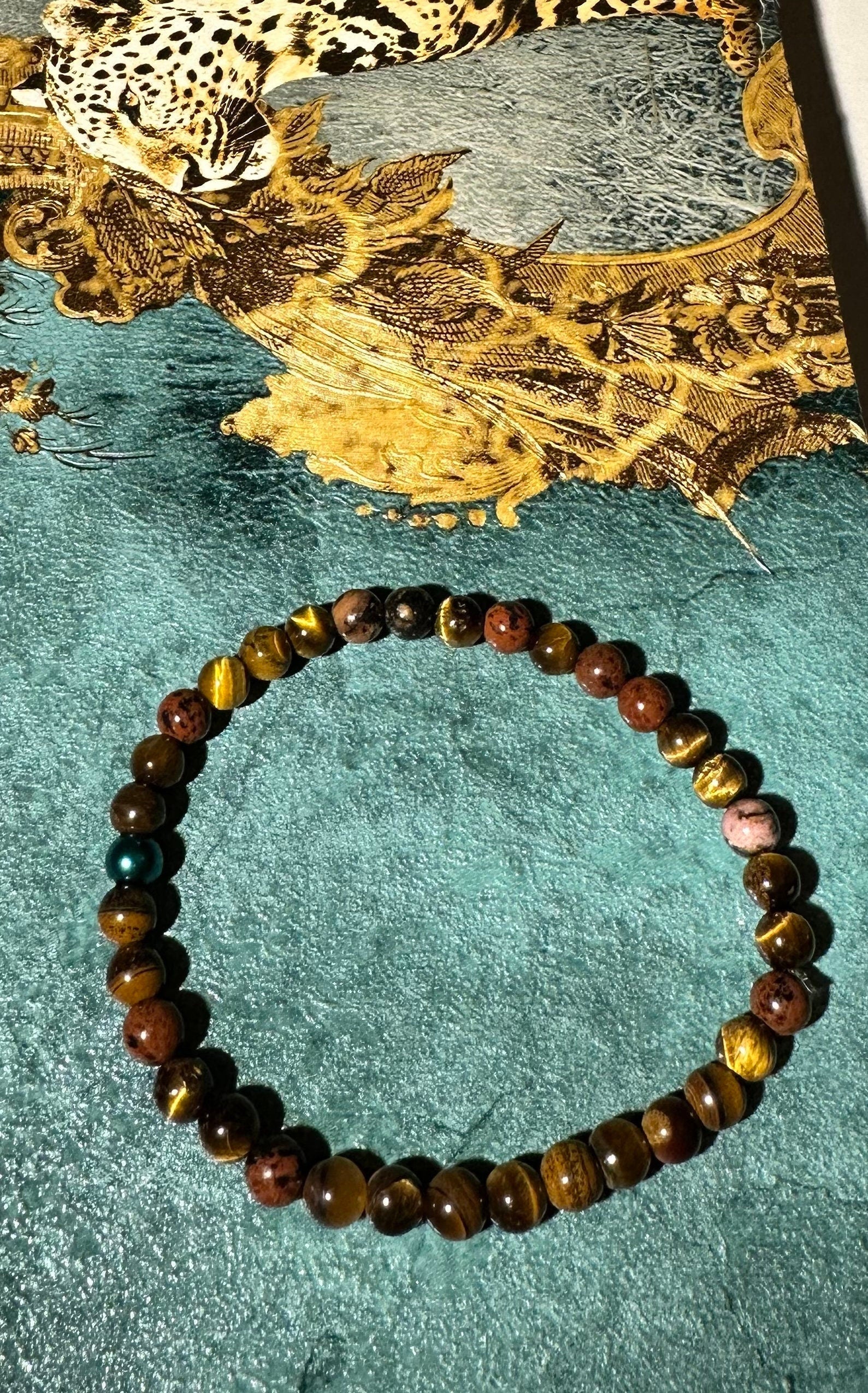 Tigereye bracelet for men
