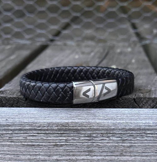 CLI-armband i läder för utvecklare