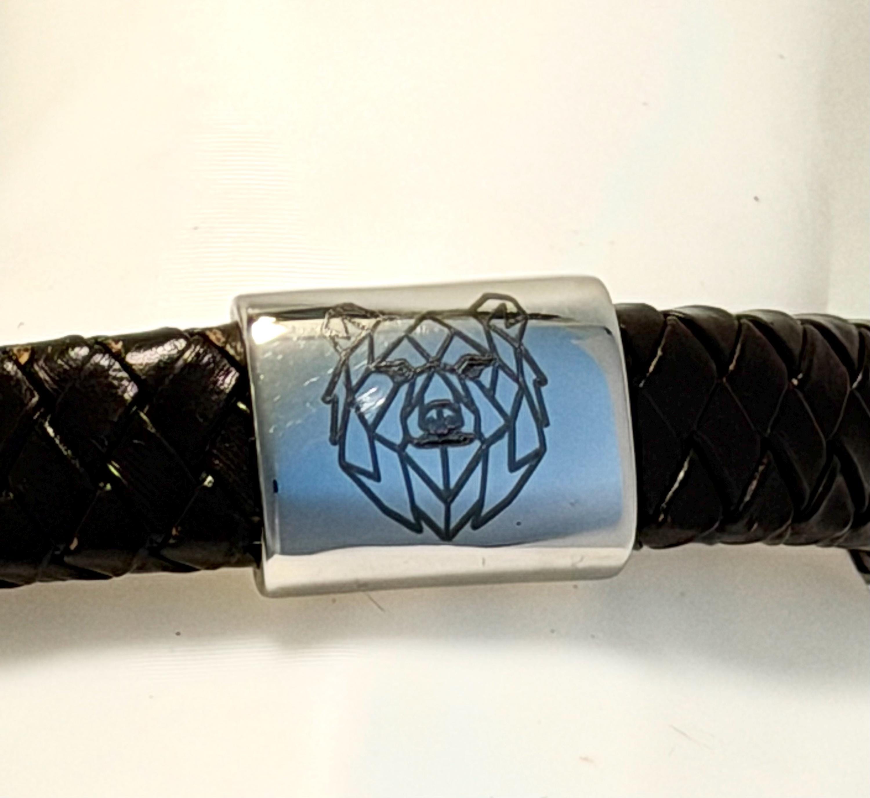 Läderarmband nordisk mytologi, Björn – Symbolen för mod och inre styrka