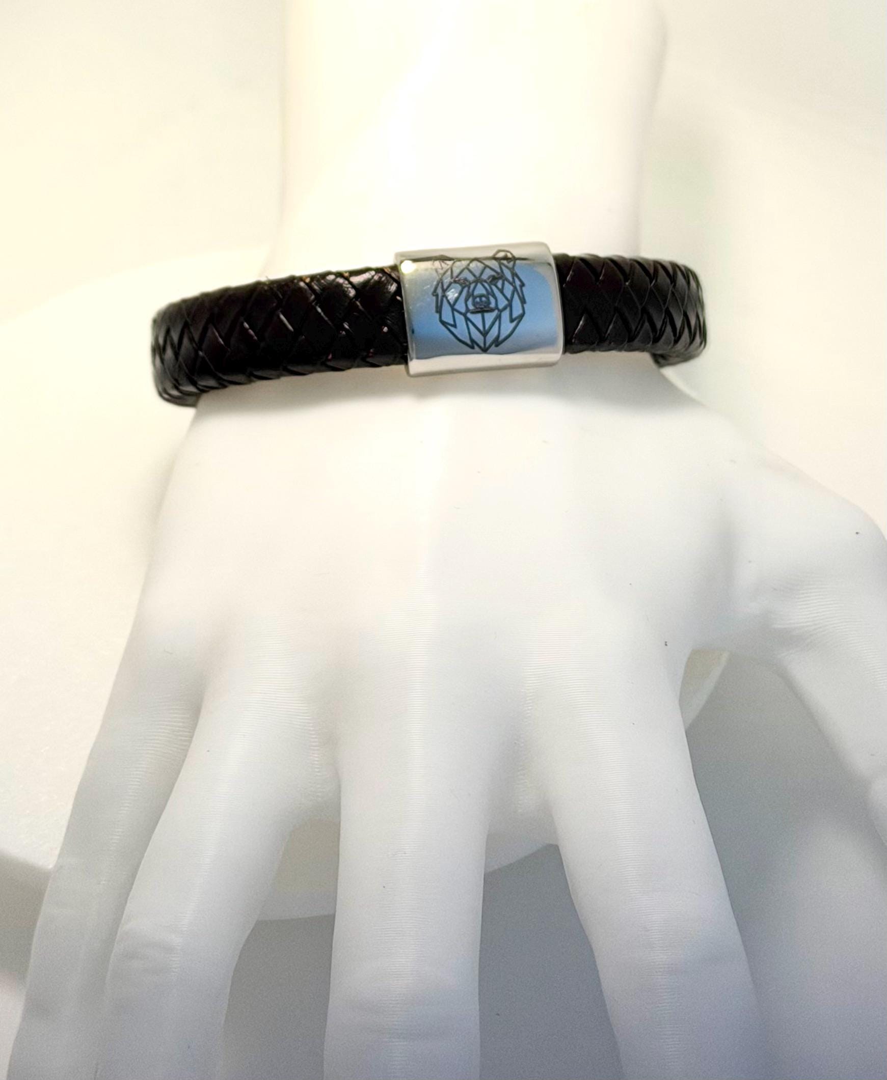 Läderarmband nordisk mytologi, Björn – Symbolen för mod och inre styrka