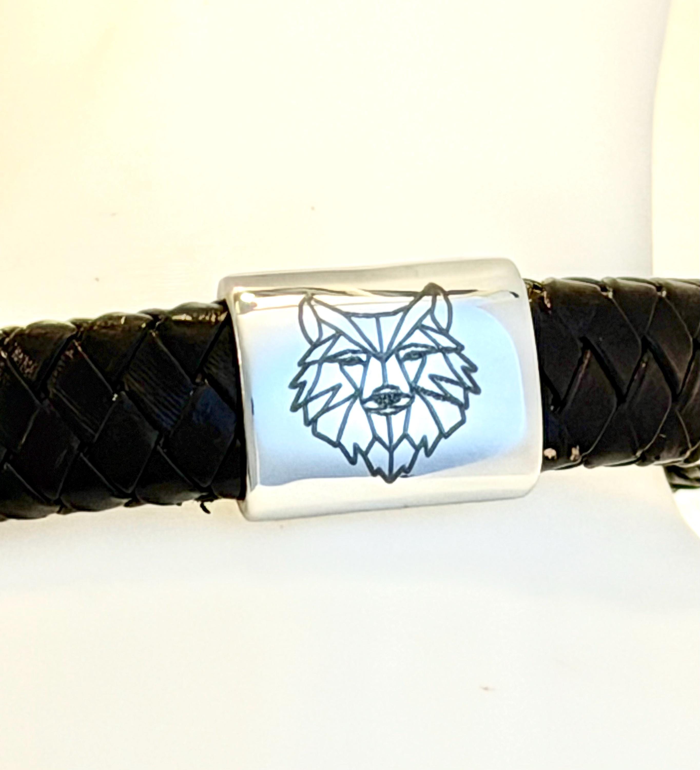 Läderarmband nordisk mytologi, Varg – Frihet, mod och samarbete