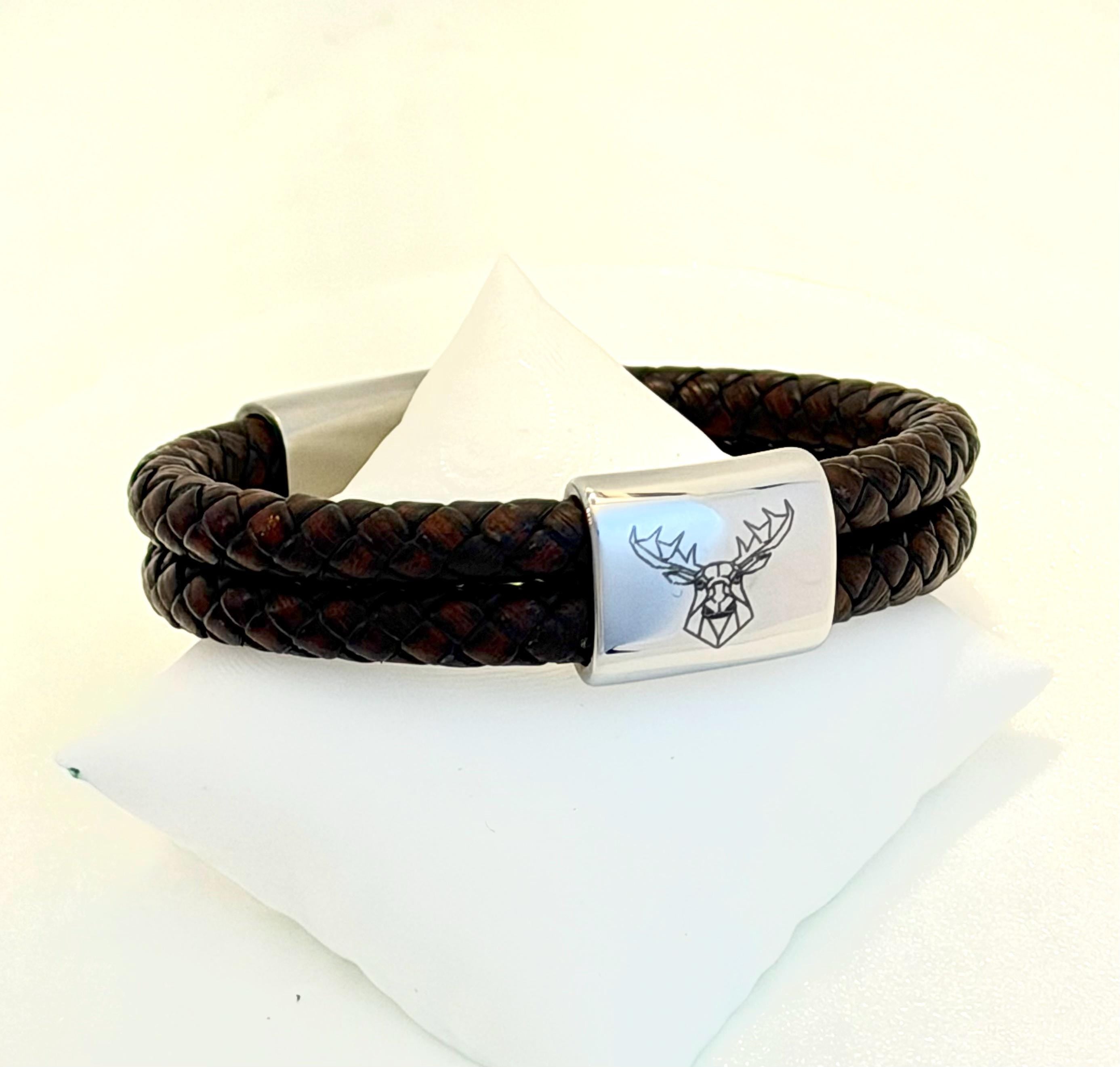 Läderarmband nordisk mytologi,  Älg – Kunglig styrka och vägledning